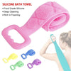 Body Wash Silicone Body Scrubber Belt